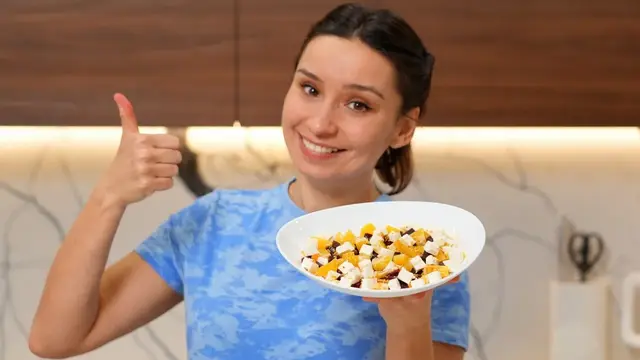 Очень вкусный салат со свеклой