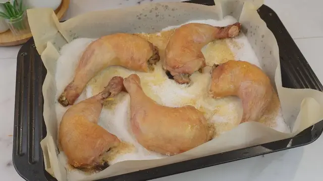 Вкусные окорочка в духовке