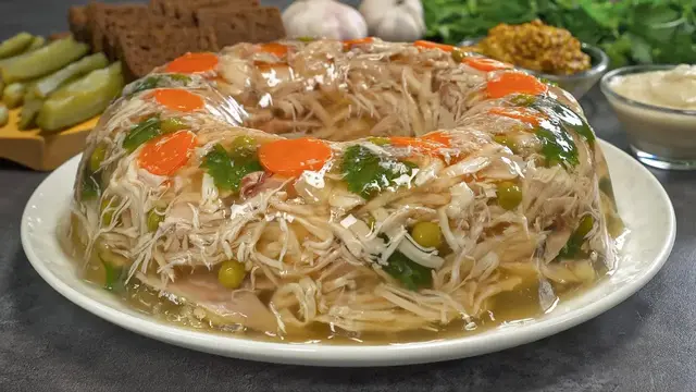 Холодец из курицы на Новый год