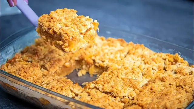 Лёгкий пирог с яблоками