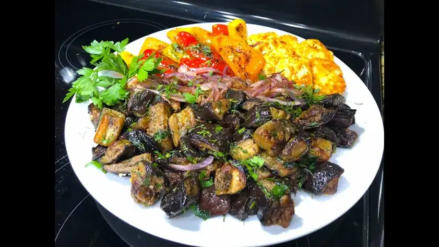 Жаренные баклажаны