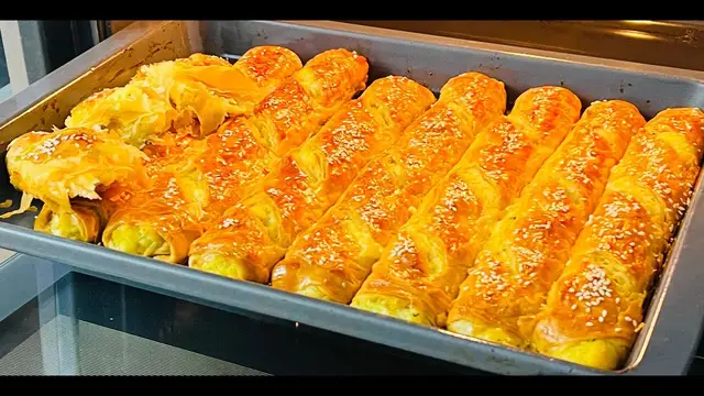 Слойки с картошкой
