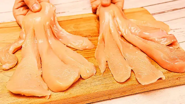 Быстрый и легкий ужин из куриной грудки