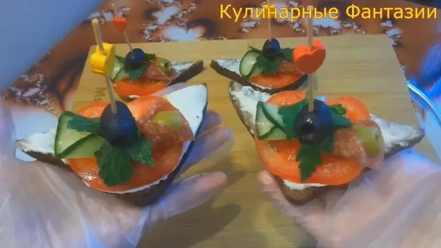 2 интересных закуски на праздничный стол