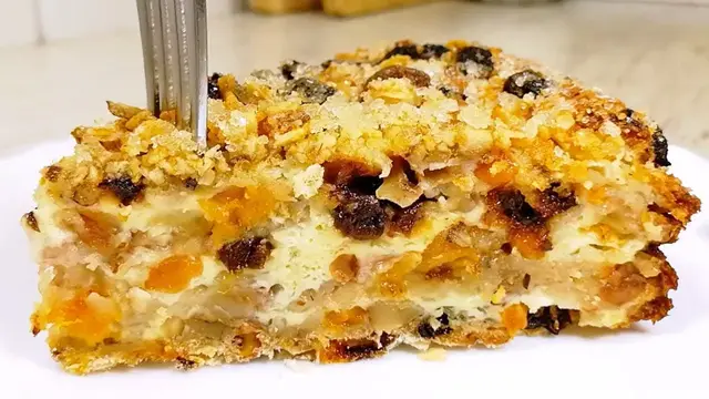 Вкусный рождественский сметанник