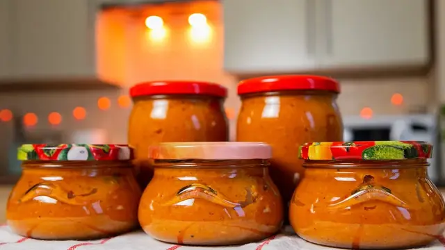 Восхитительная баклажанная икра на зиму