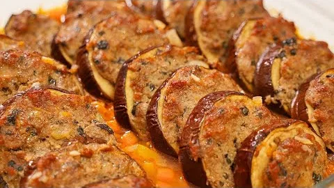 Баклажаны с фаршем в духовке