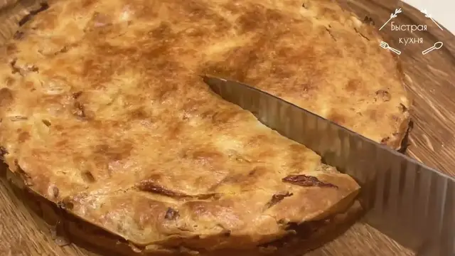 Вкусный капустный пирог на скорую руку
