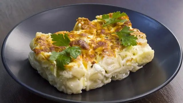 Сибирская лазанья из обычных пельменей