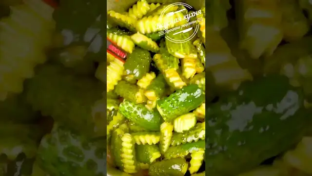 Огурцы в кетчупе на зиму
