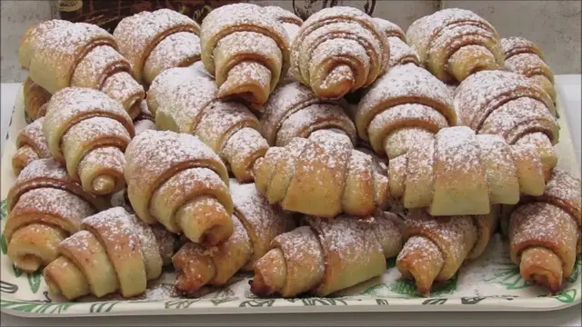 Самые вкусные рогалики к чаю