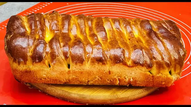 Мясной пирог с грибами
