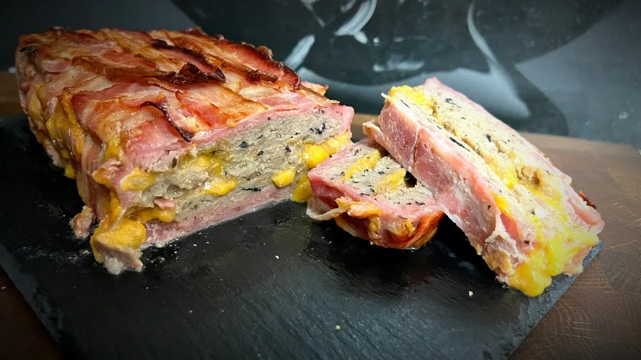 Сочный мясной рулет на праздничный стол