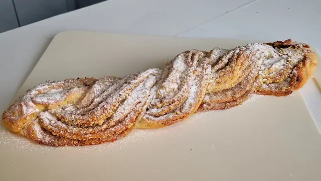 Творожная косичка к чаю