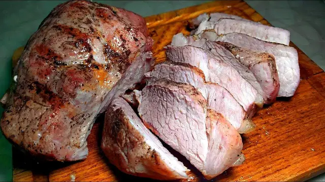 Мясо в собственном соку на мангале