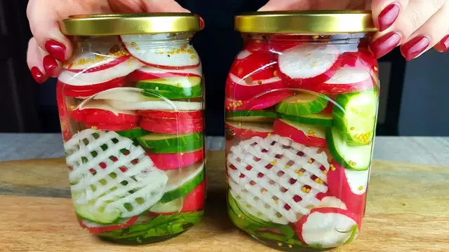 Улетная закуска из редиса