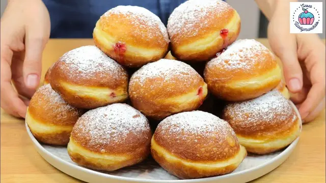 Нежнейшие пончики с начинкой