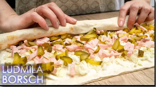 Вкусная капуста в лаваше