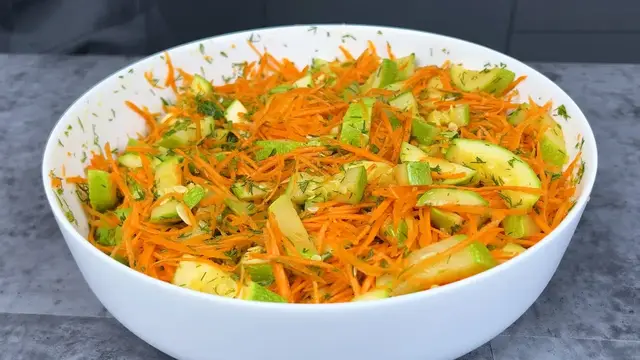 Салат из кабачков