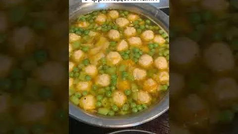 Суп с фрикадельками