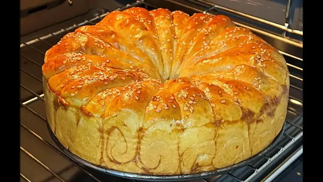 Вкусный пирог с творогом
