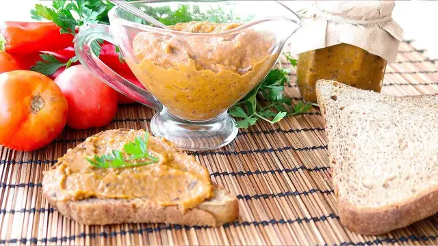 Очень вкусная баклажанная икра