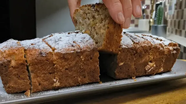 Потрясающий кекс на яблоках