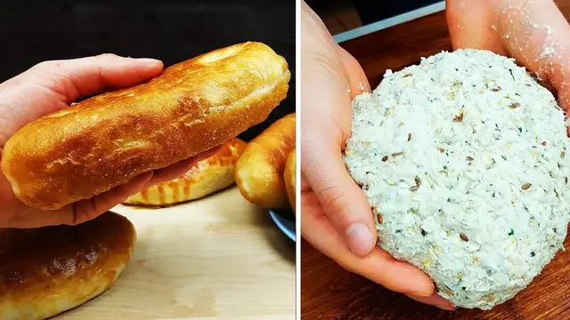 Домашний хлеб с манкой