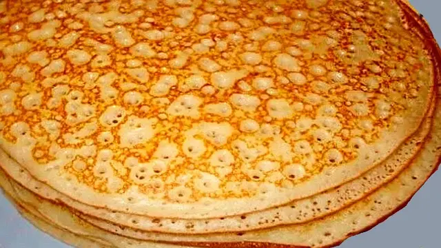 Очень вкусные блины на кефире
