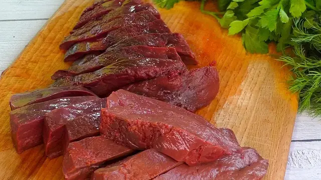 Нежная говяжья печень