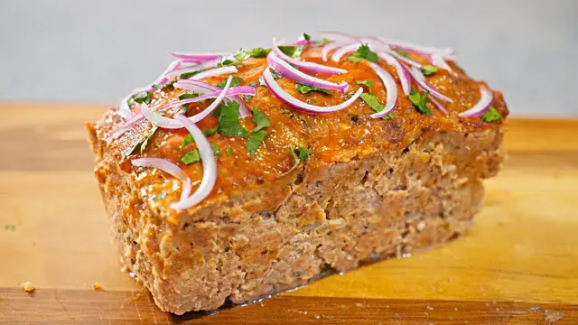 Мясной хлеб в духовке