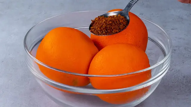 Кофейные кексы с апельсинами