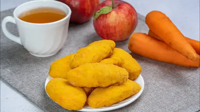 Морковные пирожки с яблоками