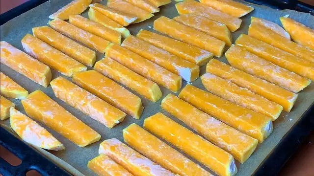 Вкуснейшие тыквенные палочки