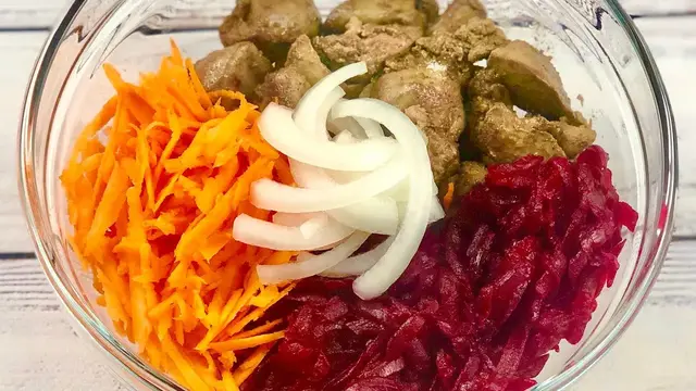 Салат из свеклы