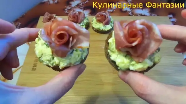 Шикарные бутерброды розочки на праздничный стол