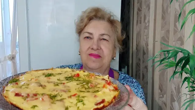 Яичница с лавашем на завтрак
