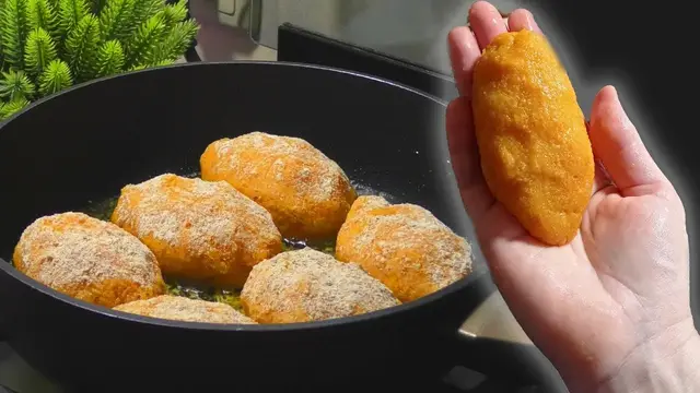 Морковные котлеты 
