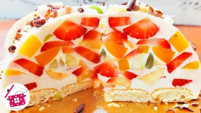Быстрый десерт из клубники