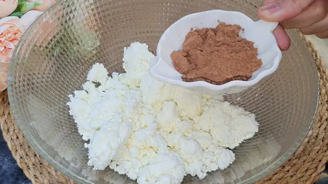 Творожные сырники с какао