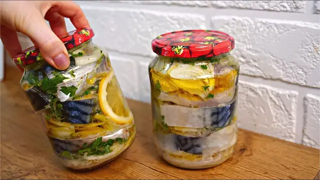 Малосольная скумбрия на скорую руку