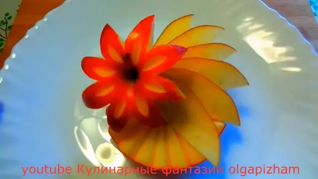 Как Красиво Нарезать Яблоки