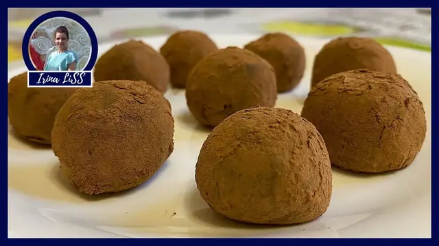 Домашние трюфельные конфеты 