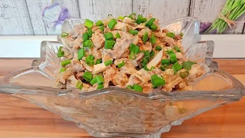 Бюджетный салат из доступных продуктов