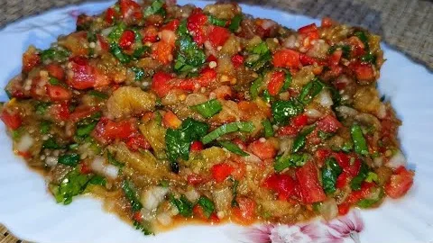 Лучший салат из баклажан