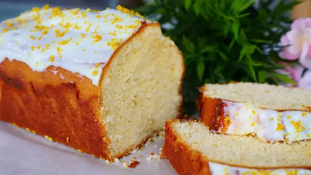 Лимонный кекс