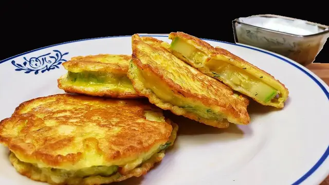 Вкусная закуска из кабачка