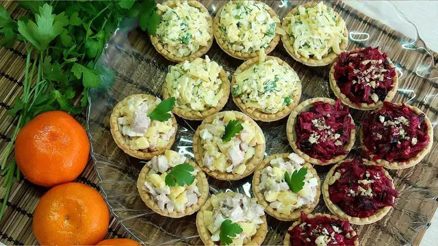 Вкусные начинки для тарталеток на праздничный стол