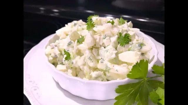 Салат из капусты без майонеза 