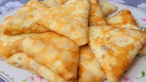 Вкусные блины с начинкой